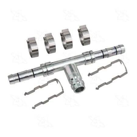 Four Seasons EZ Clip Straight A/C Splicer w/ R134a Service Port - Four Seasons 19058 19058